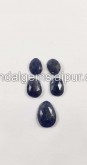 Blue Sapphire Rose Cut Slices